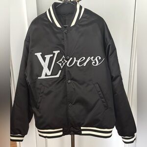 SS2024 Pharrell Williams Louis Vuitton Embroidered Nylon Baseball Blouson